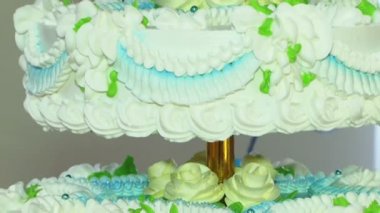 angel ile düğün pastası