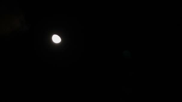 Moon Mysteriously beautiful moon. — Stock Video