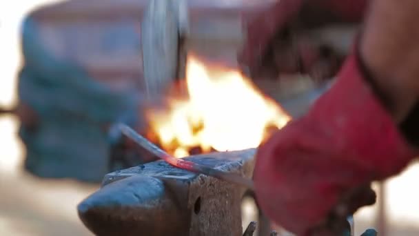 Blacksmiths Work — Stock Video