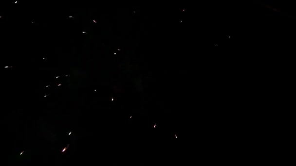Spektakularne fajerwerki — Wideo stockowe