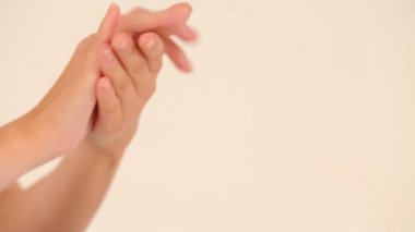 kadının elinde yakın çekim.