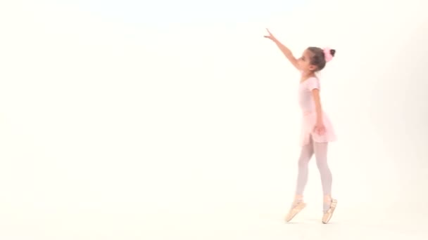 Κορίτσι μπαλέτο. — Αρχείο Βίντεο