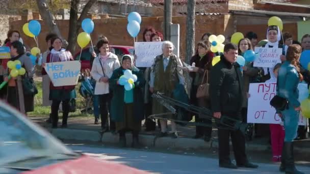 Personnes à la manifestation — Video