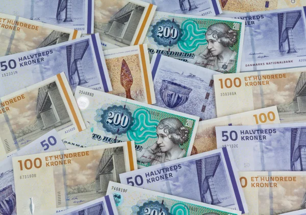 Danske kroner. valutatetthet – stockfoto