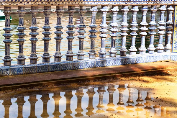 Spain, seville, spanish pavilion — Stock Photo, Image