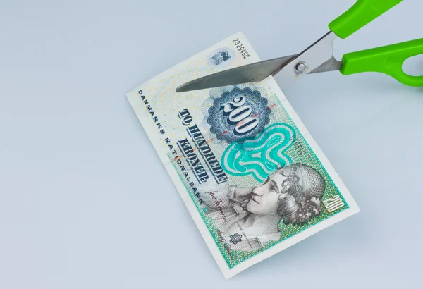 Danish crowns. currency denmark — Stock Photo, Image