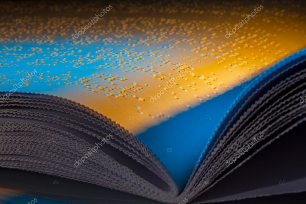 Book in braille. braille for the blind Stock Photo by ©ginasanders 12573938