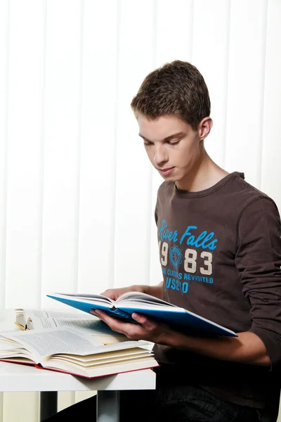 Ung student lär de — Stockfoto