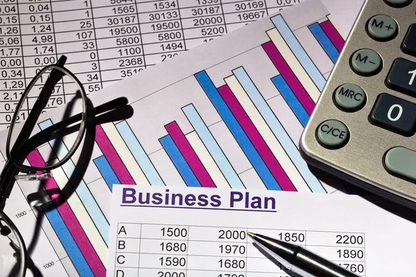 Business plan — Stock Photo, Image