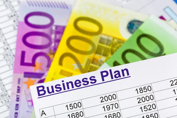 Business plan — Stock Photo, Image