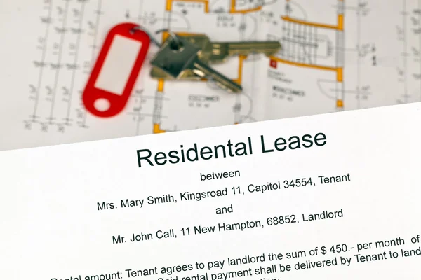 Lease in english — Stock Photo, Image