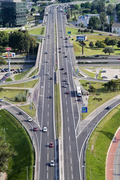 Slovakia, bratislava, city highway — Stock Photo, Image