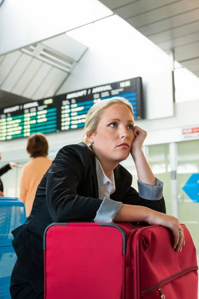 Vertraagde vertrek — Stockfoto