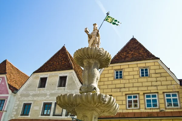 Fonte em steyr, Áustria Superior — Fotografia de Stock