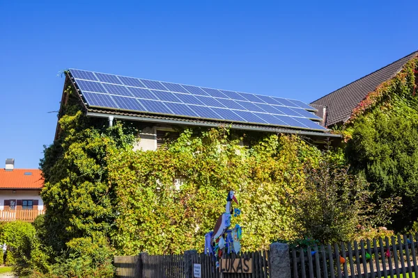 Células solares para energía solar — Foto de Stock