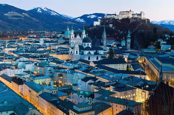 Salzburgo, austria, paisaje urbano — Foto de Stock