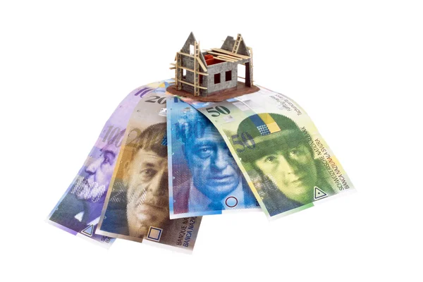 Swiss franc — Stock Photo, Image