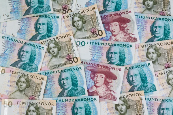 Swedish krona. sweden's currency — Stock Photo, Image