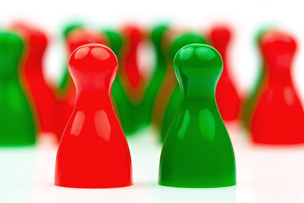 Red-green coalition government — Stock Photo, Image