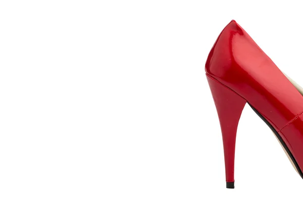 Red ladies stiletto — Stock Photo, Image