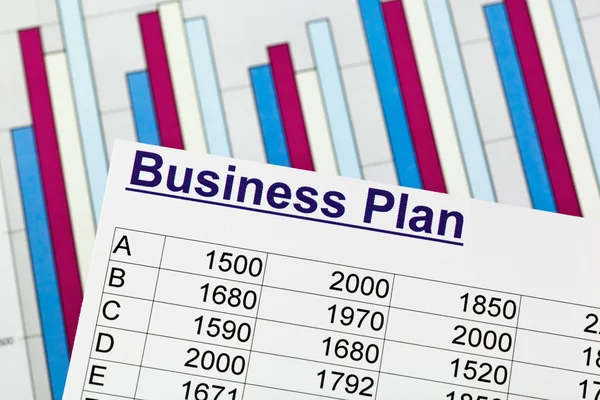 Business plan — Stock Photo, Image