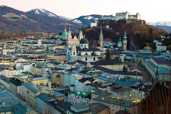 Gród w Salzburg, austria, — Zdjęcie stockowe