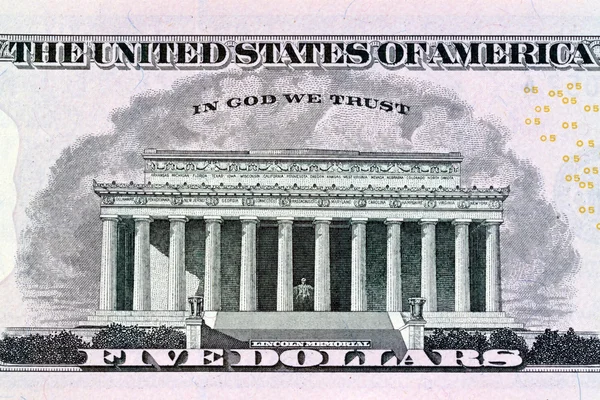 U.s. dollar bills. detail — Stock Photo, Image