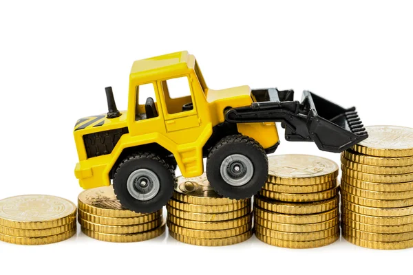 Rising costs in the construction industry — Stock Photo, Image