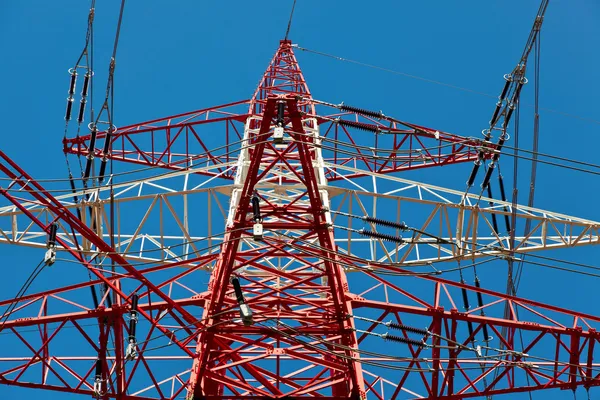 送電線の鉄塔 — ストック写真