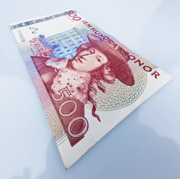 Švédská koruna. Švédsko je měna — Stock fotografie