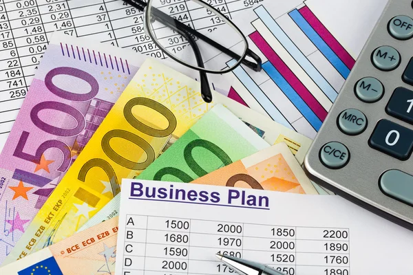 Business plan — Stock Photo, Image