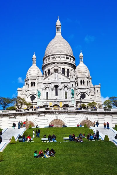 Paris. sacre coeur à Montmartre — Photo