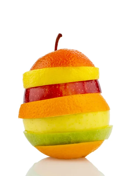 Verschiedne slices of fruits — Stock Photo, Image