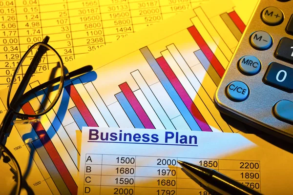 Business plan — Stock Photo, Image