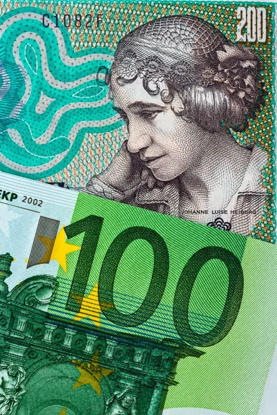 Датські крони. валюти в Данії — стокове фото