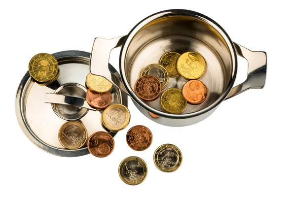 Money pot — Stock Photo, Image