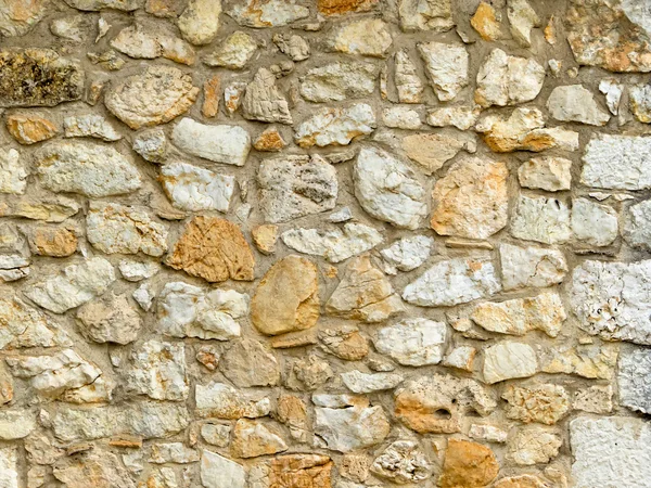 石墙，天然石材 — 图库照片