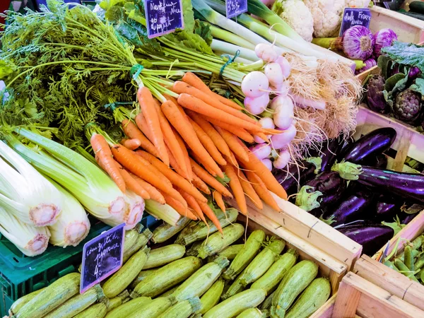 Selection of vegetables — Stock Photo, Image