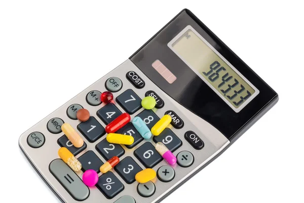 Tablets and calculators — Stock Photo, Image