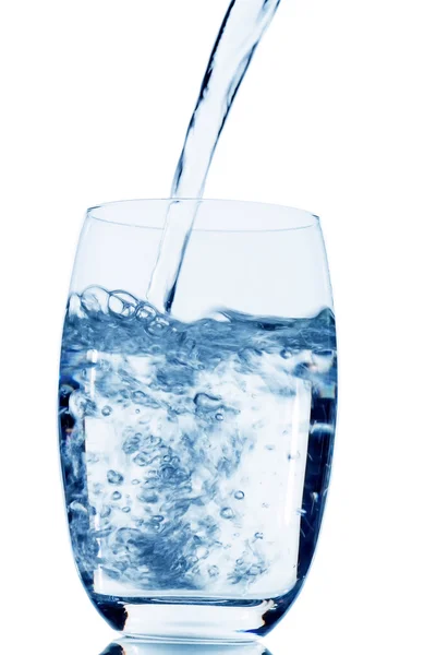 Bicchiere con acqua — Foto Stock