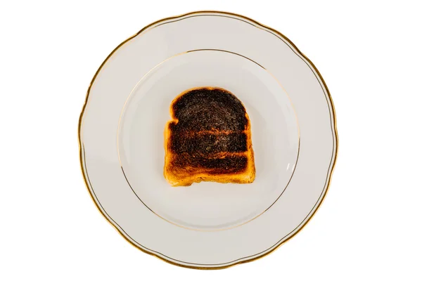 Brände toast brödskivor — Stockfoto