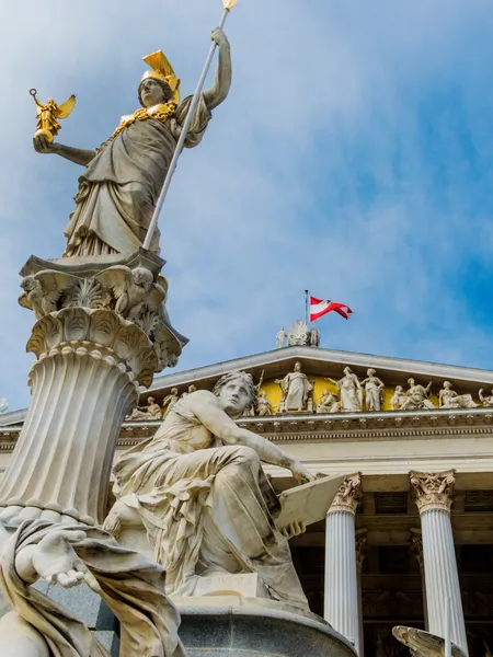 Austria, Wiedeń, Parlament — Zdjęcie stockowe
