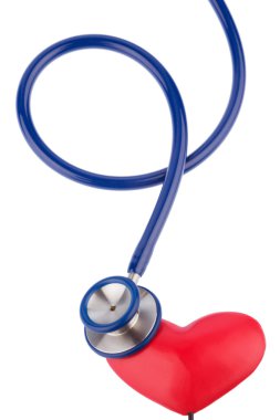 Stethoscope and a heart clipart