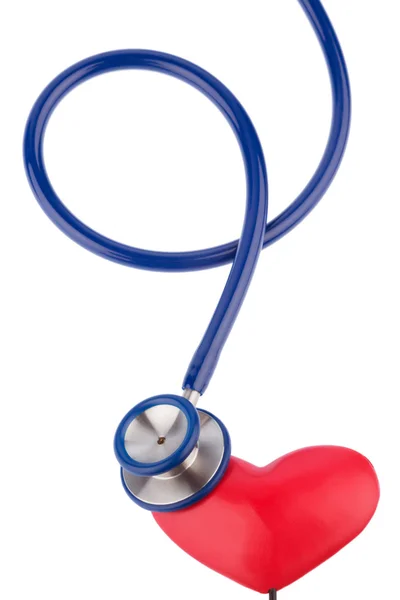 Stethoscope and a heart — Stock Photo, Image