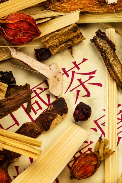 Çay için geleneksel Çin tıbbı — Stok fotoğraf