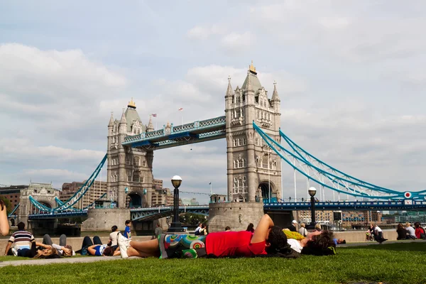 Engeland, Londen, tower bridge — Stockfoto