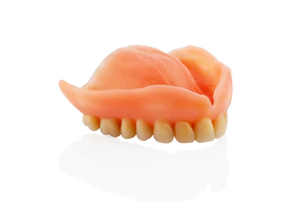 Denti sullo sfondo bianco — Foto Stock