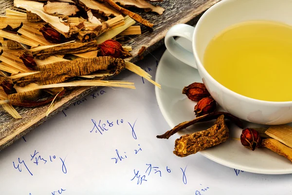 Té para la medicina tradicional china —  Fotos de Stock