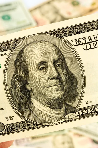 Many dollar bills — Stock Photo, Image