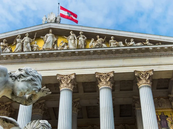 Rakousko, Vídeň, parlament — Stock fotografie